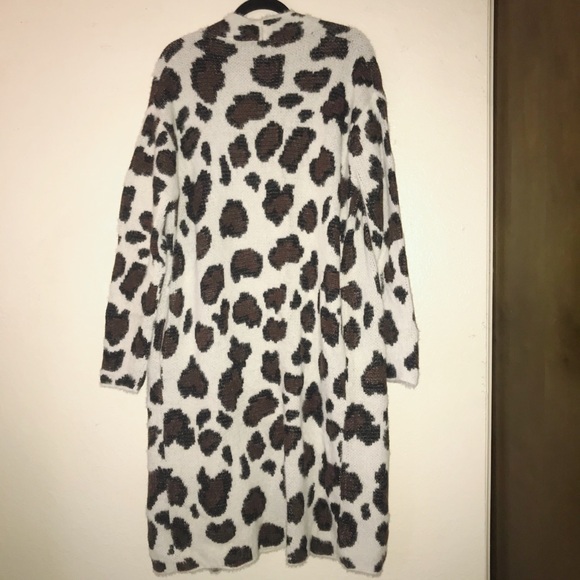 Forever 21 Animal Print Long Cardigan - Picture 2 of 2